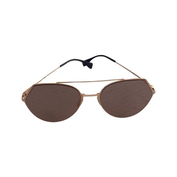 Fendi gold Mirrored Aviator sunglasses main image 6
